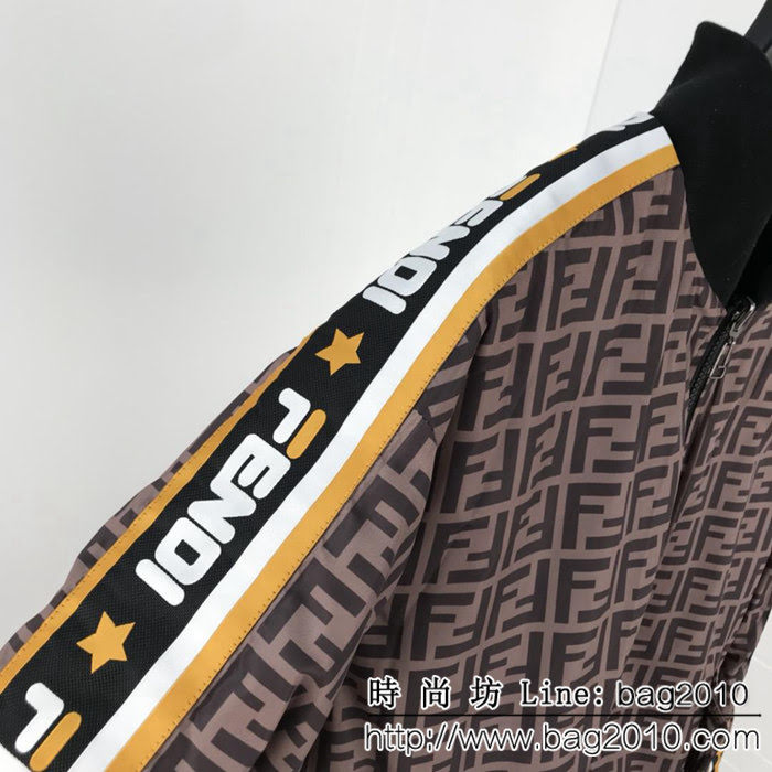 Fendi19ss 斐樂聯名 雙面穿 男款夾克外套 全部原版訂做五金 ydi2362